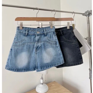 QUẦN VÁY JEANS CẠP CAO HOT TREND KÈM THẬT by Hiền Xù Store m01