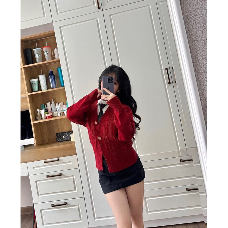 Áo khoác len Cardigan