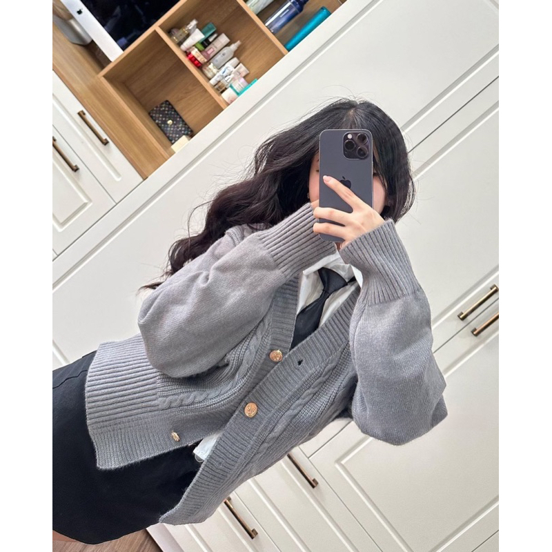 Áo khoác len Cardigan