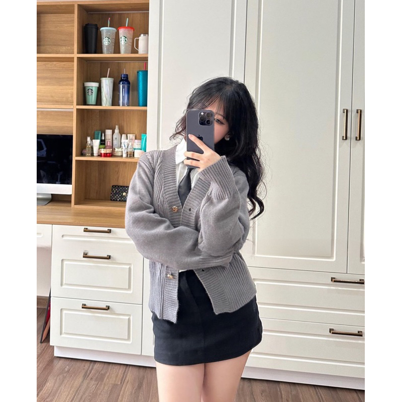 Áo khoác len Cardigan