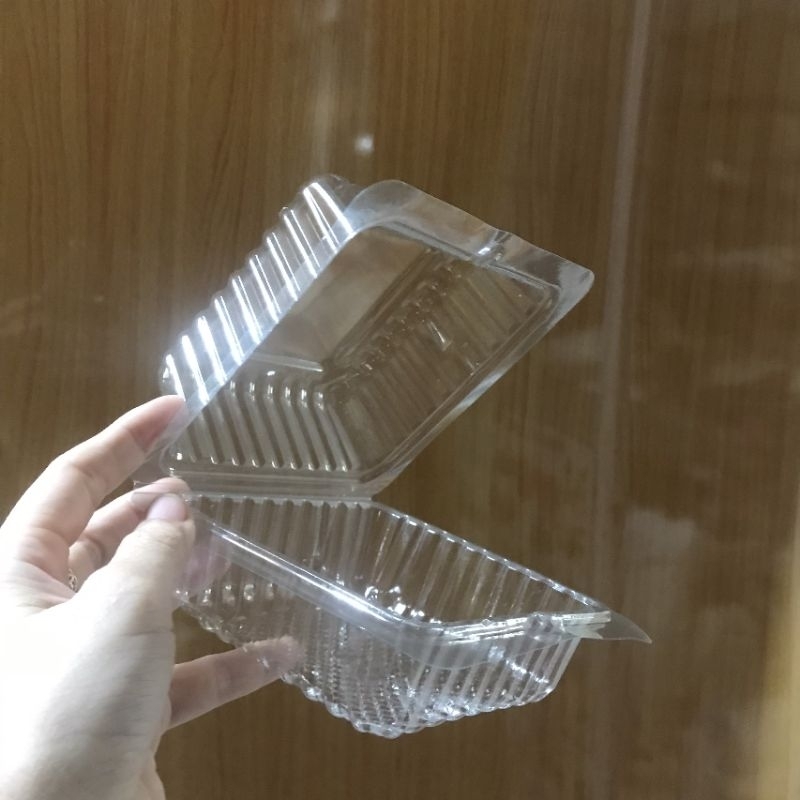 set 50 hộp h52 cao nhựa trong dùng 1 lần(13,5cm x13,5cm)