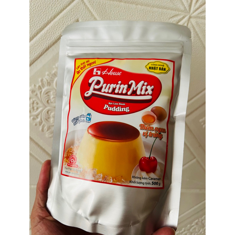 Bột làm bánh Pudding, Flan gói 500g