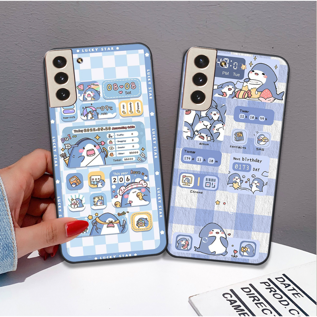 Ốp Samsung S23 / S23 Plus / S23 Ultra in hình cá mập baby sharkk cute đẹp