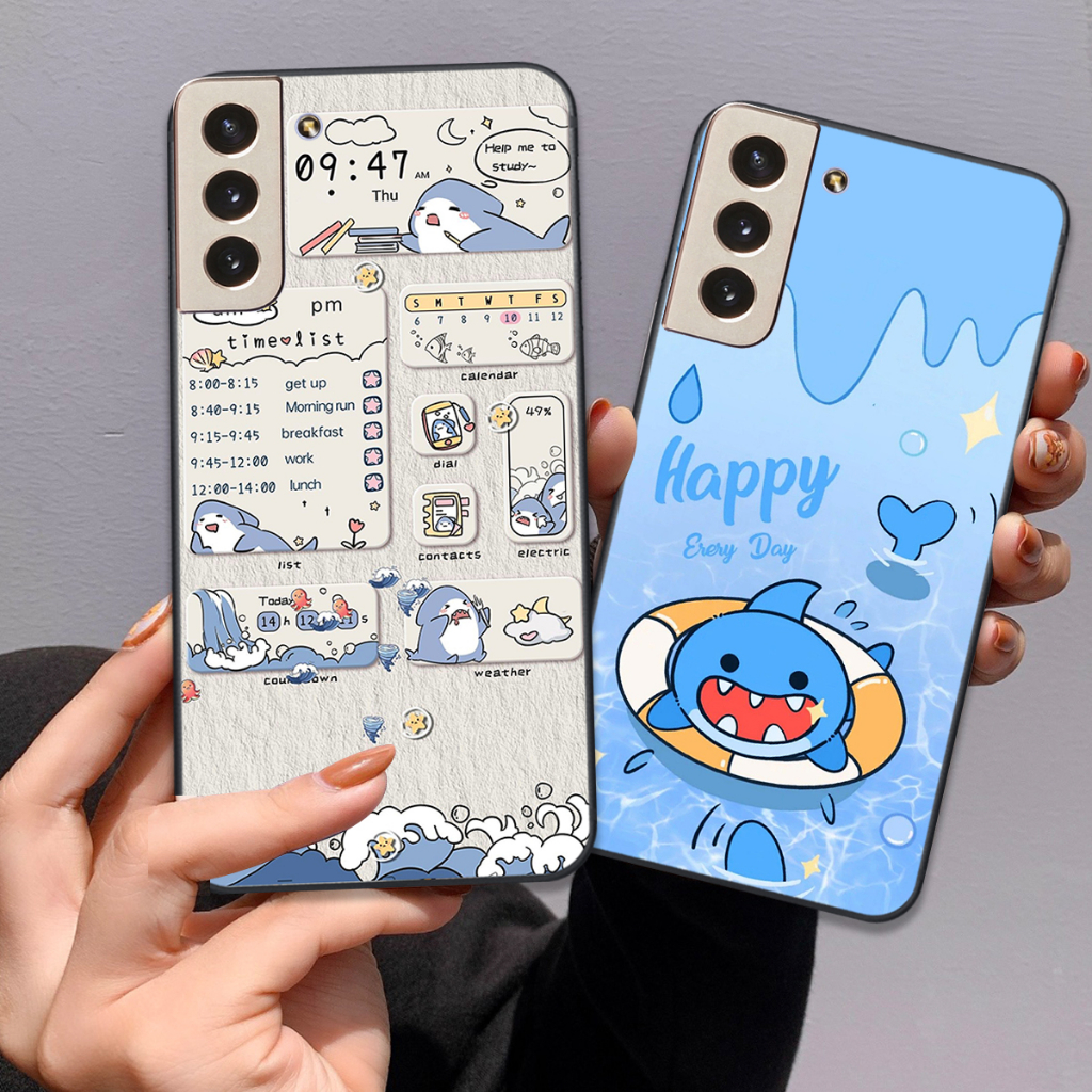 Ốp Samsung S23 / S23 Plus / S23 Ultra in hình cá mập baby sharkk cute đẹp