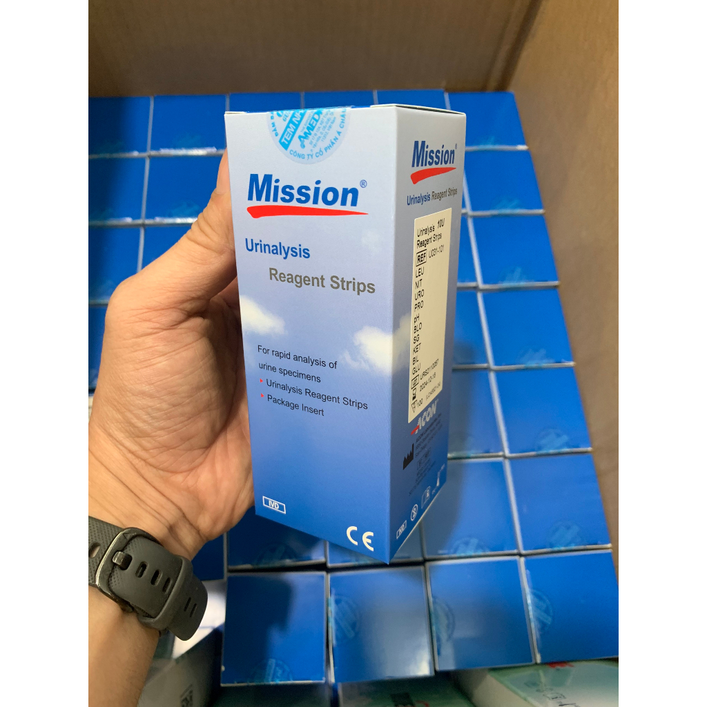 Que thử thử nước tiểu 10 thông số ACON Mission