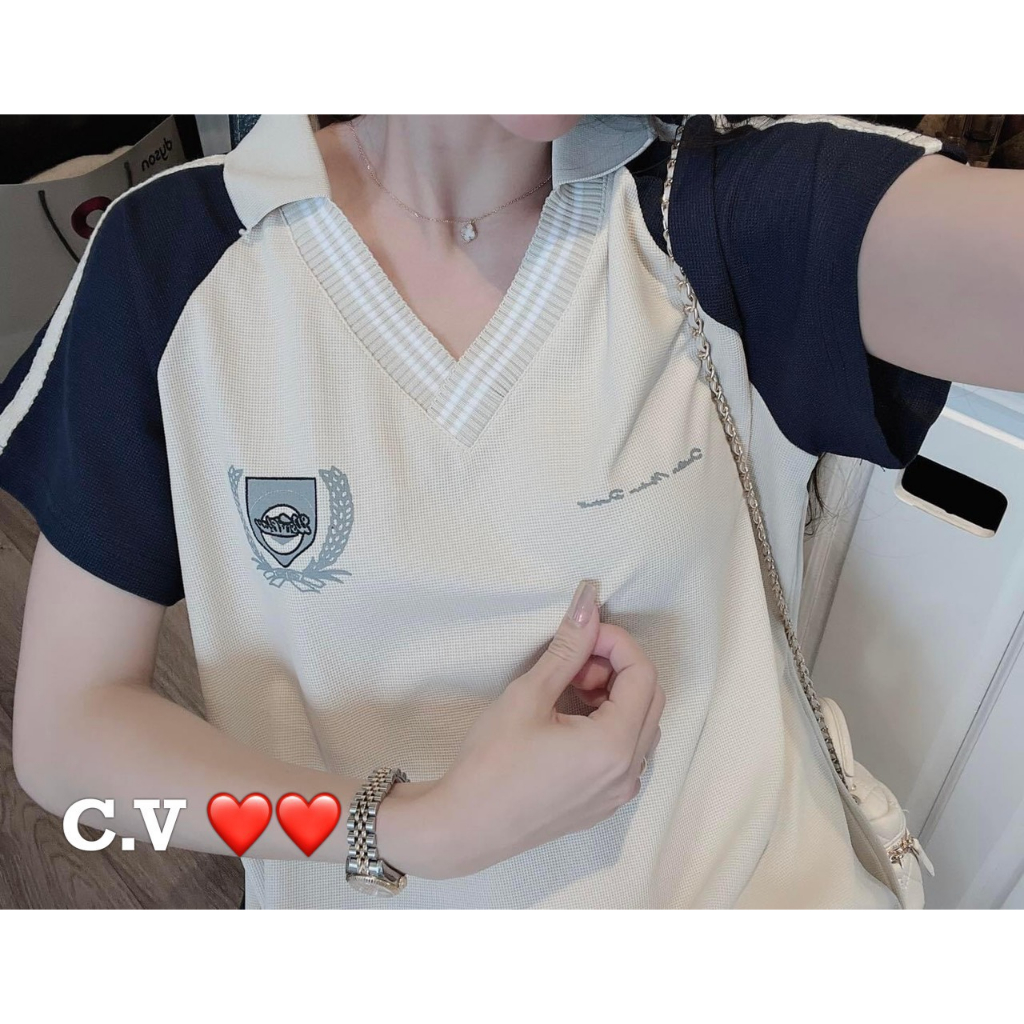 Váy polo dáng dài hàng QC