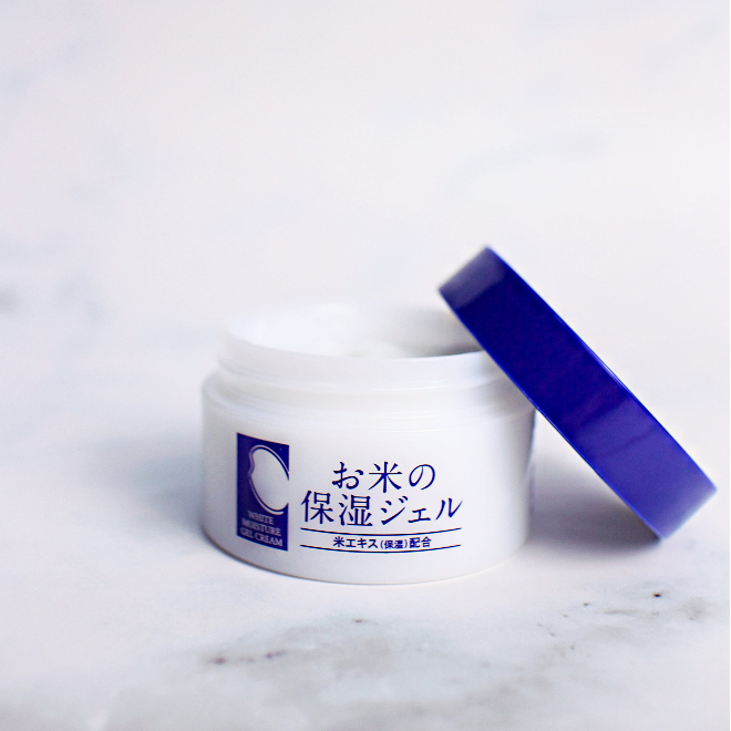 Kem dưỡng trắng Momotani white moisture gel cream Meishoku Minisize 30g