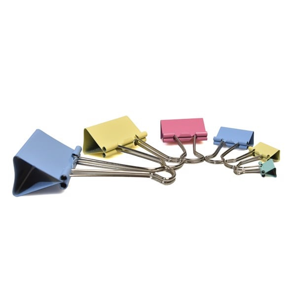 Kẹp màu, kẹp bướm tài liệu 15mm-51mm