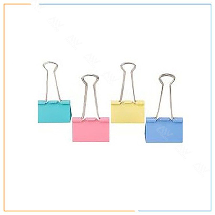 Kẹp màu, kẹp bướm tài liệu 15mm-51mm