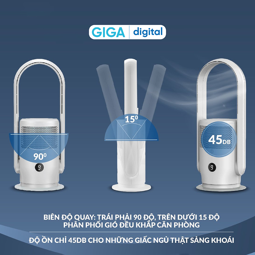 Quạt lọc không khí thông minh Ultty SKJ-CR021 - BH 12 Tháng