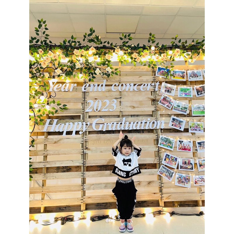 Bộ hiphop trẻ em,quần áo hiphop bé gái,quần áo nhảy hiphop bé gái