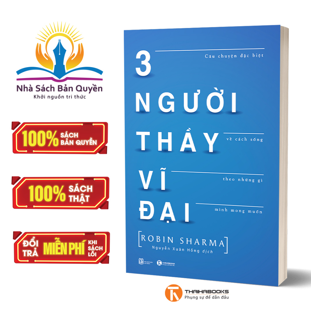 Sách - Ba Người Thầy Vĩ Đại