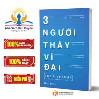 Sách - ba người thầy vĩ đại