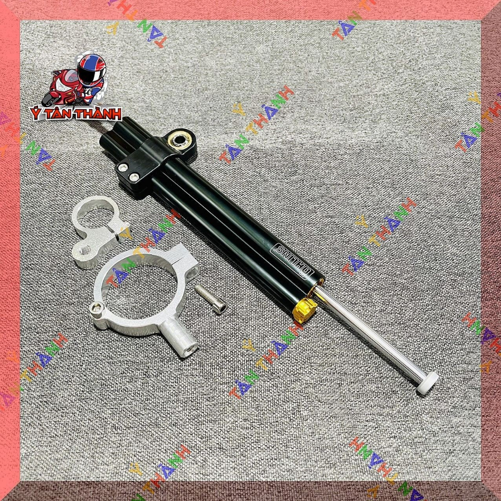 Trợ lực sườn ohlin ĐEN có pas sườn cho wave,dream 100  MS08
