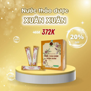  Nước Thảo Dược Xuân Xuân Đẹp Da Cân Bằng Nội Tiết Tố Nữ (dạng gói)