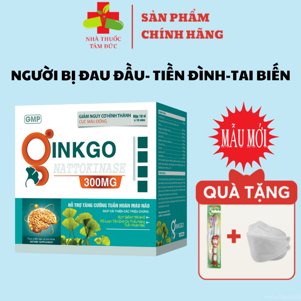 Bổ não dùng cho người mất ngủ đau đầu hoa mắt chóng mặt rối loạn tiền đình thiếu máu não sau tai biến suy giảm trí nhớ