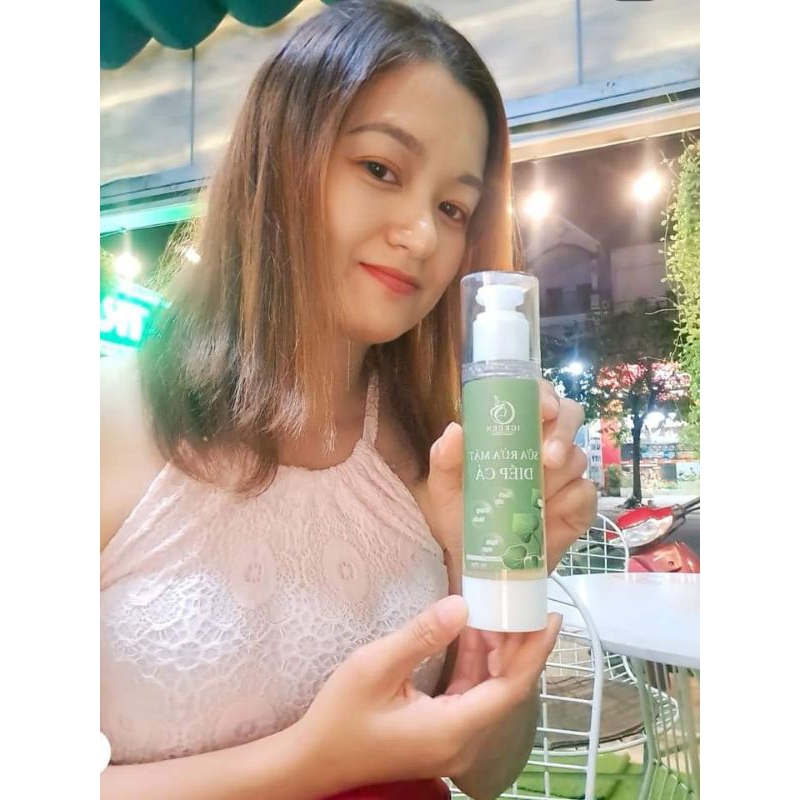 SỮA RỬA MẶT DIẾP CÁ IGREEN HỖ TRỢ GIẢM MỤN DẠNG GEL - SỮA RỬA MẶT THIÊN NHIÊN KHÔNG KÍCH ỨNG