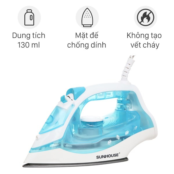 Bàn Là Hơi Nước Sunhouse SHD2065 Hàng Chính Hãng