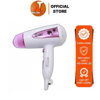 Máy sấy tóc comet cm6617 thiết kế nhỏ gọn, tiện lợi - điện máy á tân
