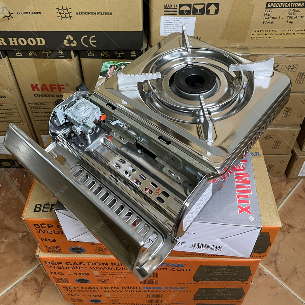 Bếp gas du lịch inox NAMILUX NA-1921AS/ 2021AS