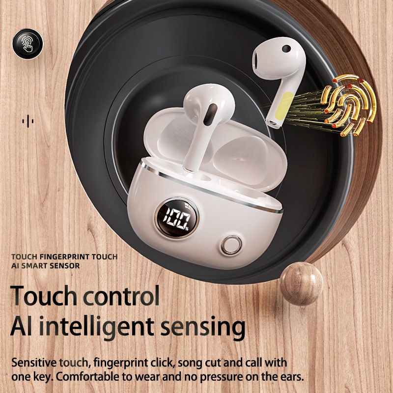 Tai Nghe Bluetooth Không Dây Nhét Tai Tiện Lợi, Âm Thanh Hifi Tích Hợp Micro - ETODAY MSRRT