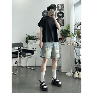 Áo thun trơn from boxy full màu