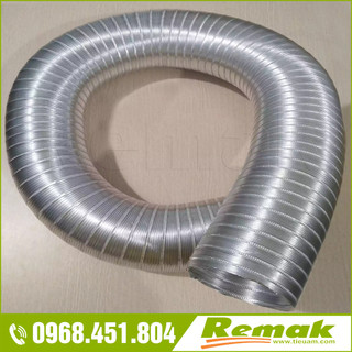 Ống nhôm nhún Chịu nhiệt cao Ống nhôm dẫn khí Đường kính 80>125