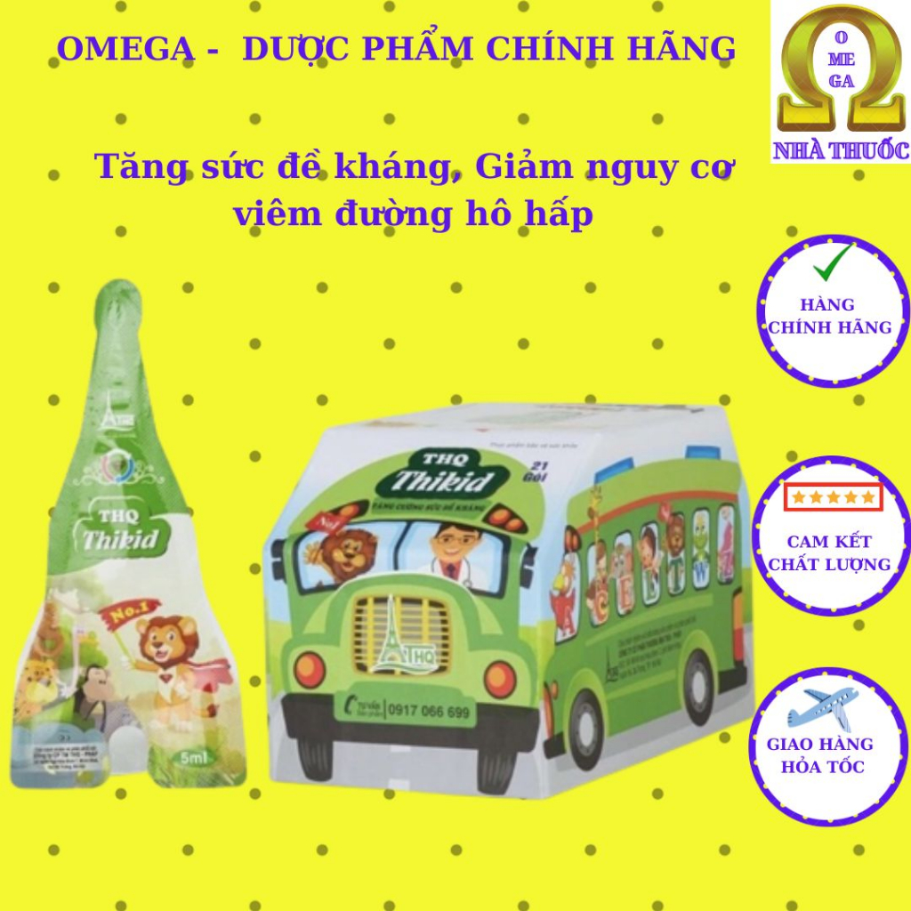 THQ Thikid - Tăng Sức Đề Kháng Cho Bé