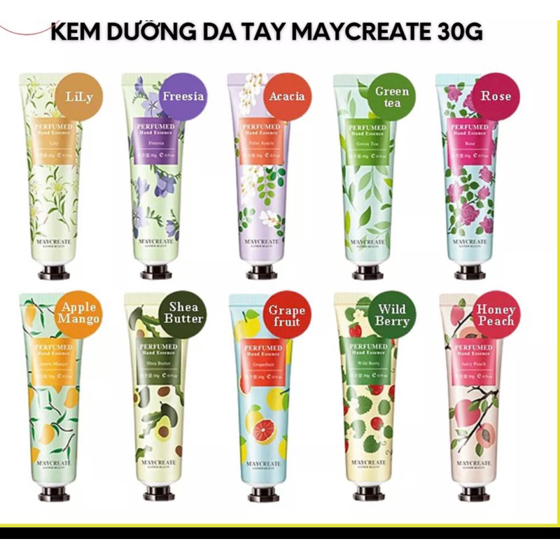 kem dưỡng da tay siêu mềm mịn Maycreate