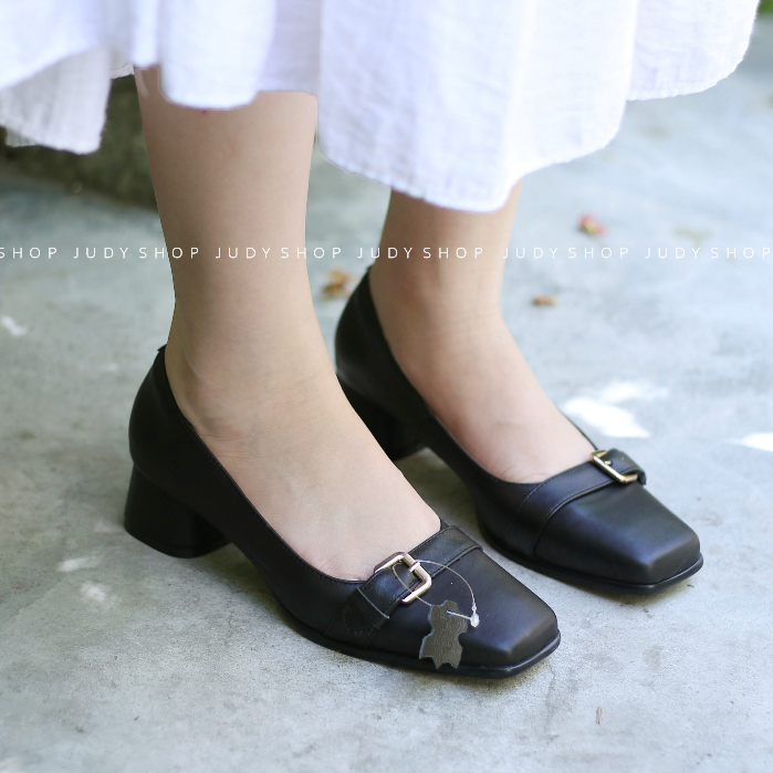 GIÀY JUDY- GIÀY CAO ORIE GÓT MŨI VUÔNG NGANG KHUY 4P VNXK