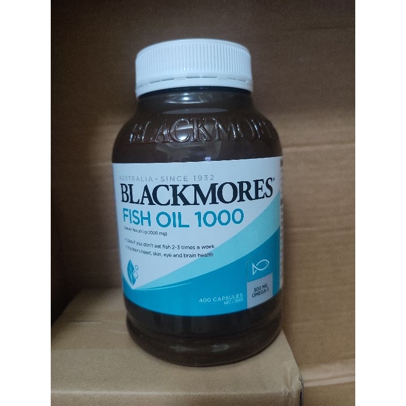 Date 2025-Dầu Cá Blackmores Fish Oil mini cap 400 viên mini