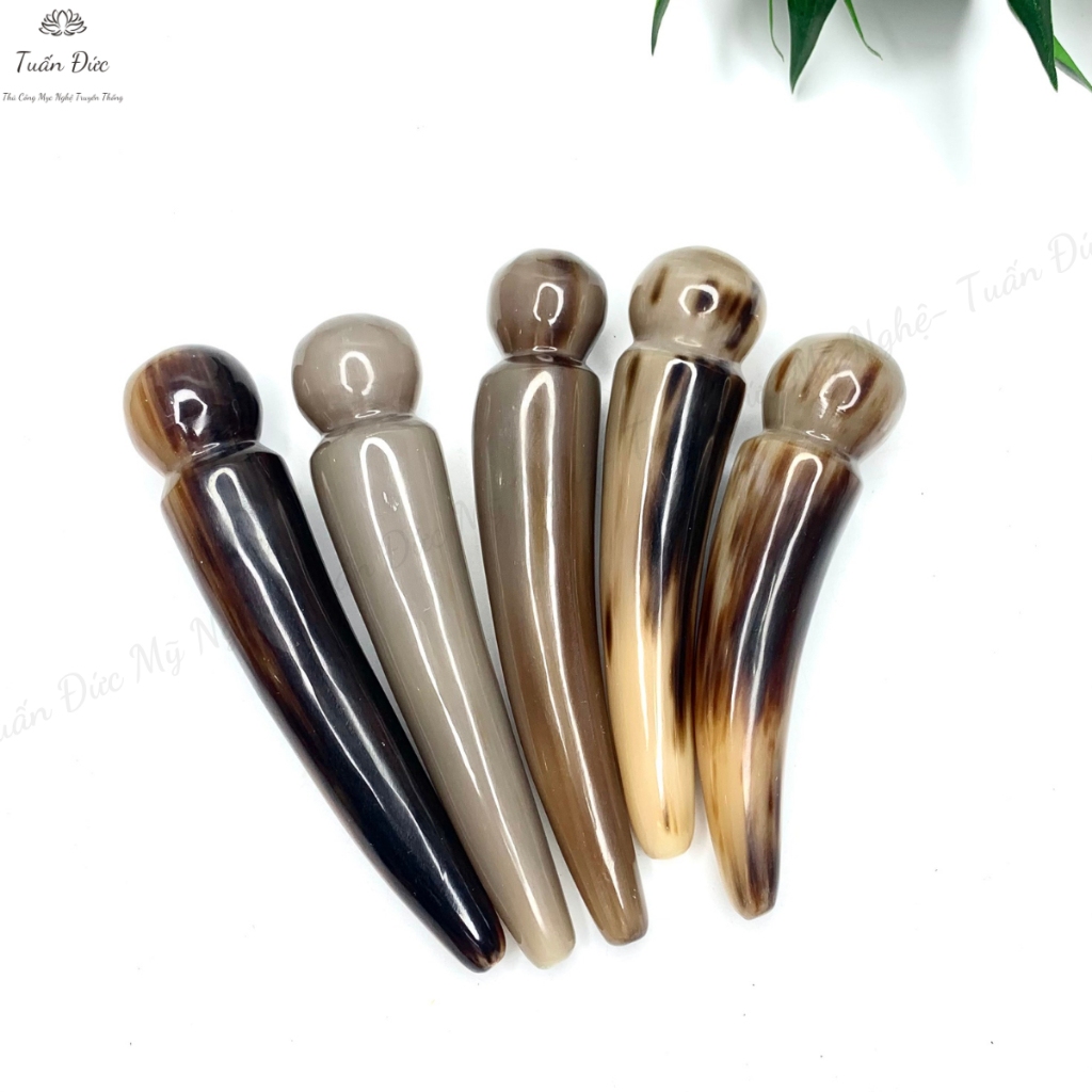 DỤNG CỤ DIỆN CHẨN - DAY ẤN HUYỆT GAN, MẬT BẰNG SỪNG - MH817- TUẤN ĐỨC MỸ NGHỆ