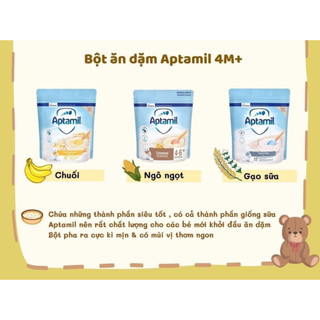 Bột Ăn Dặm Hữu Cơ Aptamil Cho Bé