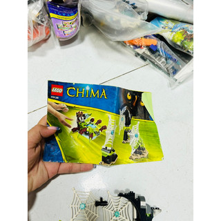 Mô hình lắp ráp lego chima 70138 - lưới nhện