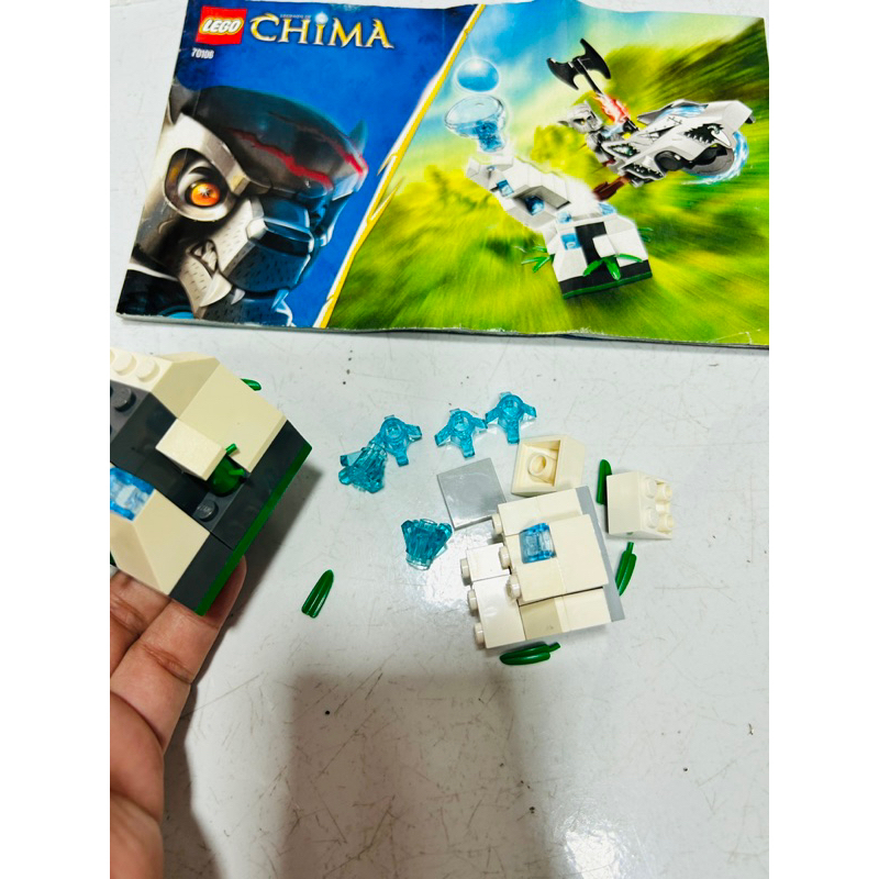 Mô hình lắp ráp Le go Legends of Chima 70106 - Tháp Băng