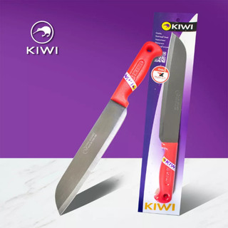Dao nhà bếp Kiwi Java 9" cán nhựa đỏ Kiwi R479 hàng nhập khẩu Thái Lan