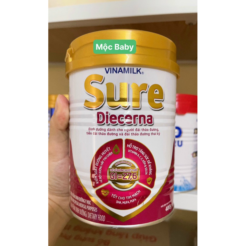 Sữa Bột Vinamilk Sure Diecerna 400g