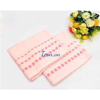 Khăn tắm, khăn tắm gội 100%cotton 50x100cm, khăn phong phú, mềm mại, thấm hút nước
