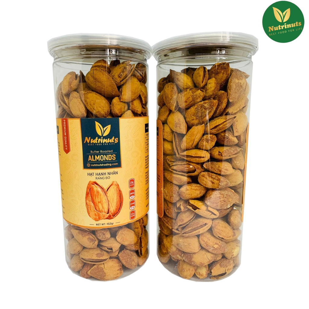 HẠT HẠNH NHÂN RANG BƠ MỸ VỎ MỎNG