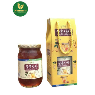 (CÓ TÚI XÁCH) Nhân sâm lát ngâm mật ong Nonghyup Hàn Quốc