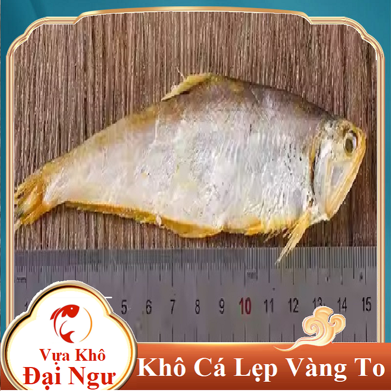 1kg Khô Cá Lẹp Vàng Đặc Sản Vàng Cà Mau Siêu Giòn Béo-Vựa Khô Đại Ngư