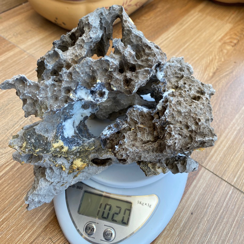 Đá Tai Mèo 1Kg Size 4 viên trang trí tiểu cảnh,bể cá,ghép đá bonsai ,Bonsai Handmade 17, Bonsai mini để bàn,bonsai