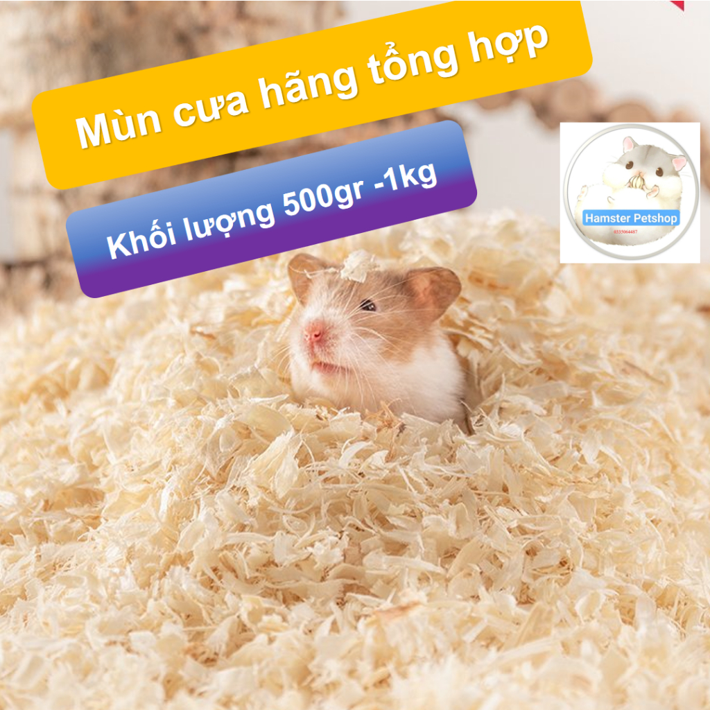 Tổng hợp mùn hãng tốt lót chuồng cho Hamster và thú cưng nhỏ