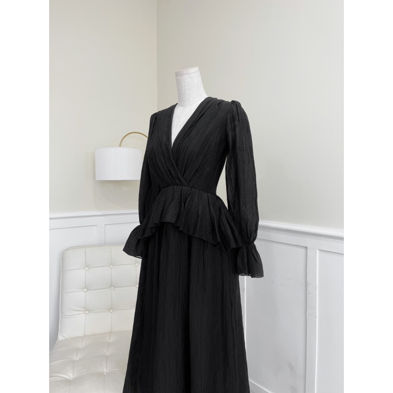 Chen.room Đầm maxi dáng dài tay loe Miran dress tiểu thư bồng bềnh, váy đầm xinh dạo phố, chụp hình kỷ yếu nhà Chen