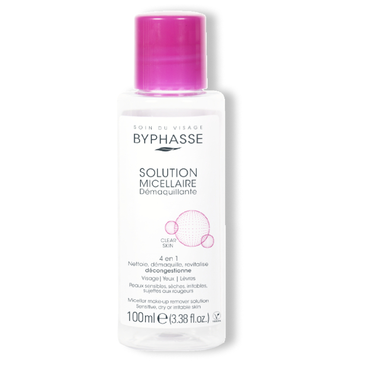 Nước tẩy trang Byphasse MICELLAR MAKE-UP REMOVER 100ml