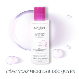 Nước tẩy trang Byphasse MICELLAR MAKE-UP REMOVER 100ml