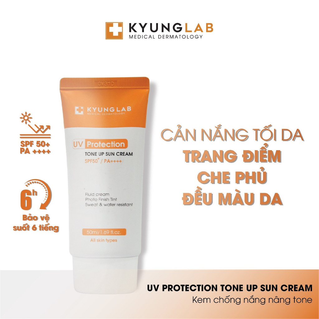 Kem chống nắng nâng tone KyungLab Tone Up Sun Cream SPF50+ PA++++ 50ml