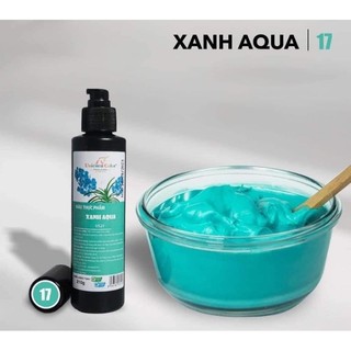 Màu xanh aqua màu siro thực phẩm unicorn
