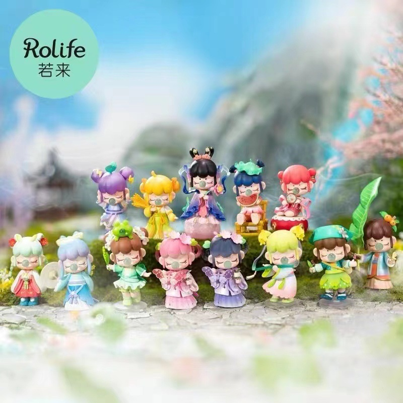 Mô hình blindbox Rolife Nanci Cô bé ngủ phiên bản Xuân Hạ Hộp mù sưu tầm blind box chính hãng