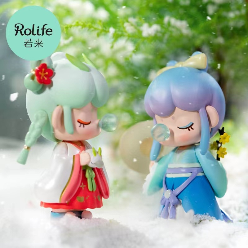 Mô hình blindbox Rolife Nanci Cô bé ngủ phiên bản Xuân Hạ Hộp mù sưu tầm blind box chính hãng